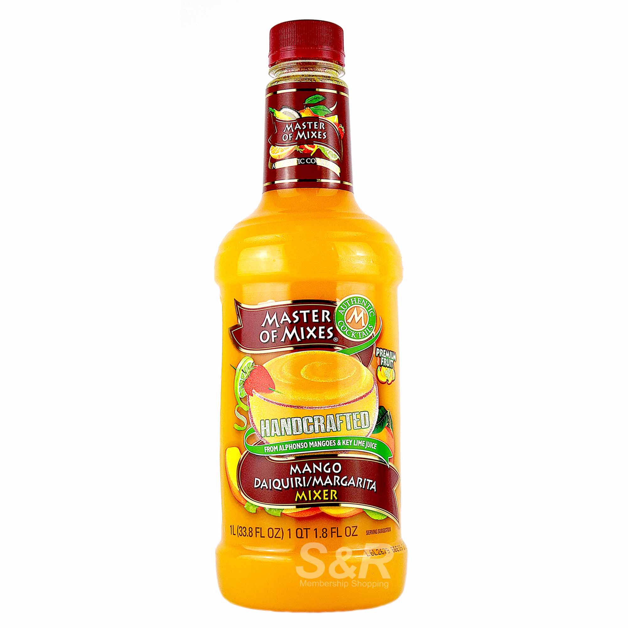 Master of Mixes Mango Daiquiri Margarita Mixer 1L